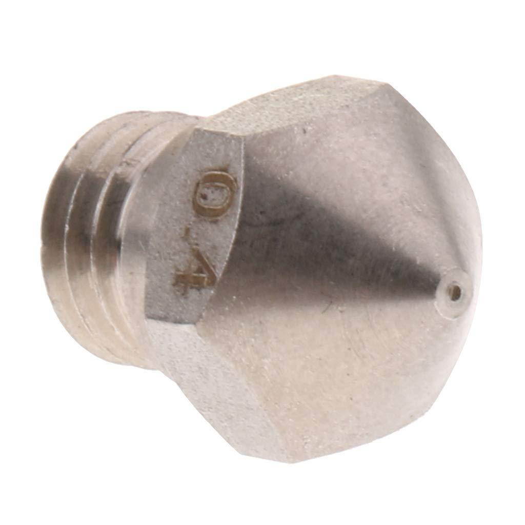 3D Printer Wear-Resistant Nozzle 0.4mm M7 Screw Thread Extruder Print Head