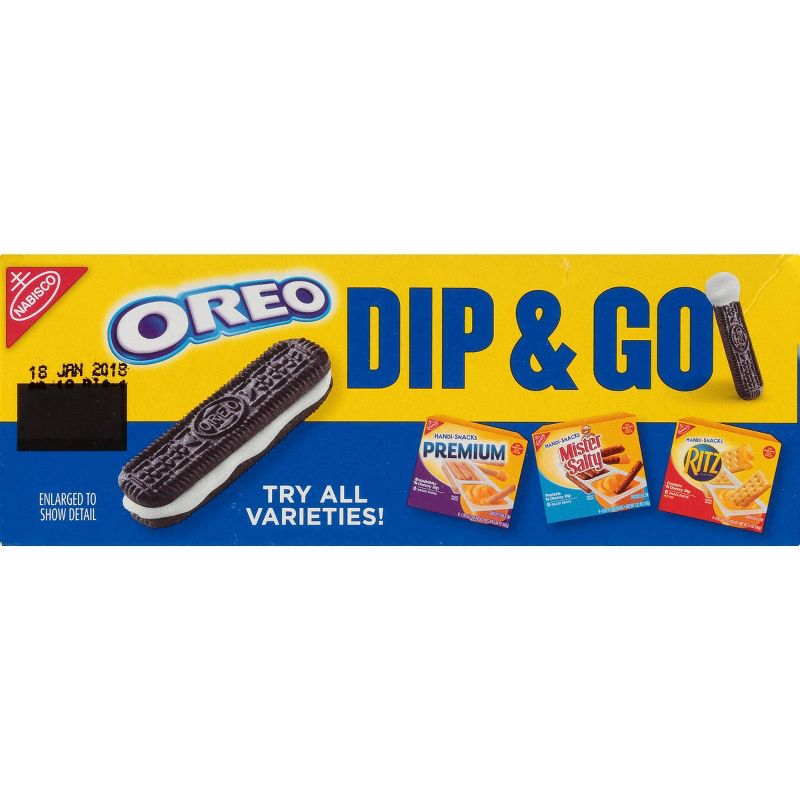 Handi-Snacks Oreo Cookie Sticks 'N Crème - 12ct