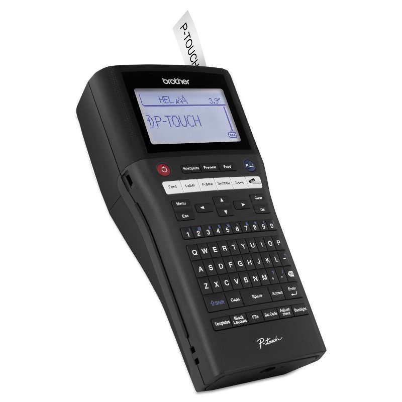Brother P-Touch PT-H500LI Take-It-Anywhere Labeler Li-ion Battery and PC Connectivity 7 Lines