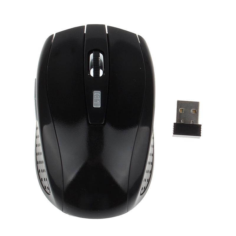 2.4G Wireless Mouse Portable Optical 6 Buttons 1200 DPI Mice For Computer PC Laptop Gamer Black Blue Green Red Color Mouse
