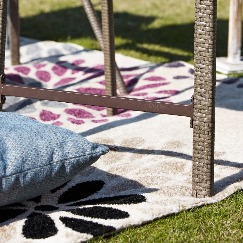 3pc Patio Bar Set Cream - Patio Festival