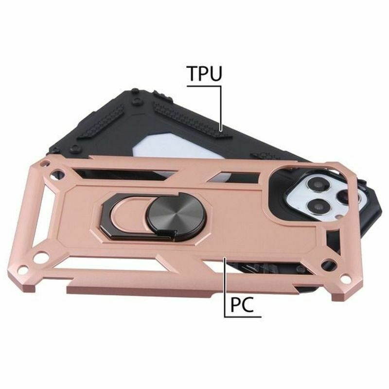 For  iPhone 12 Pro Max 6.7" Pink Hard Hybrid Case