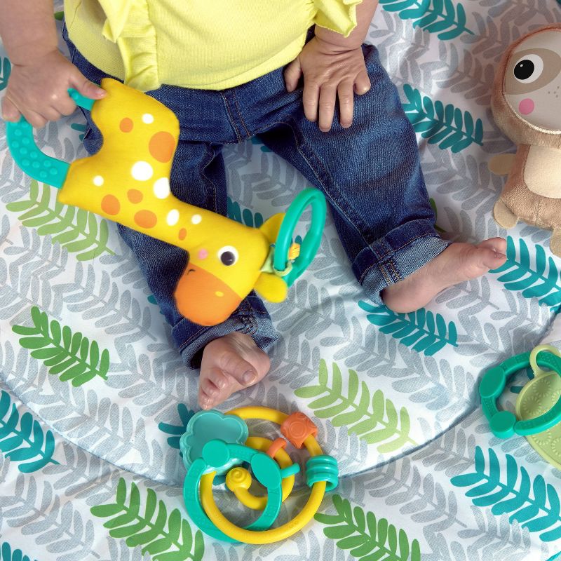 Bright Starts Hug-n-Cuddle Elephant Activity Gym - Blue