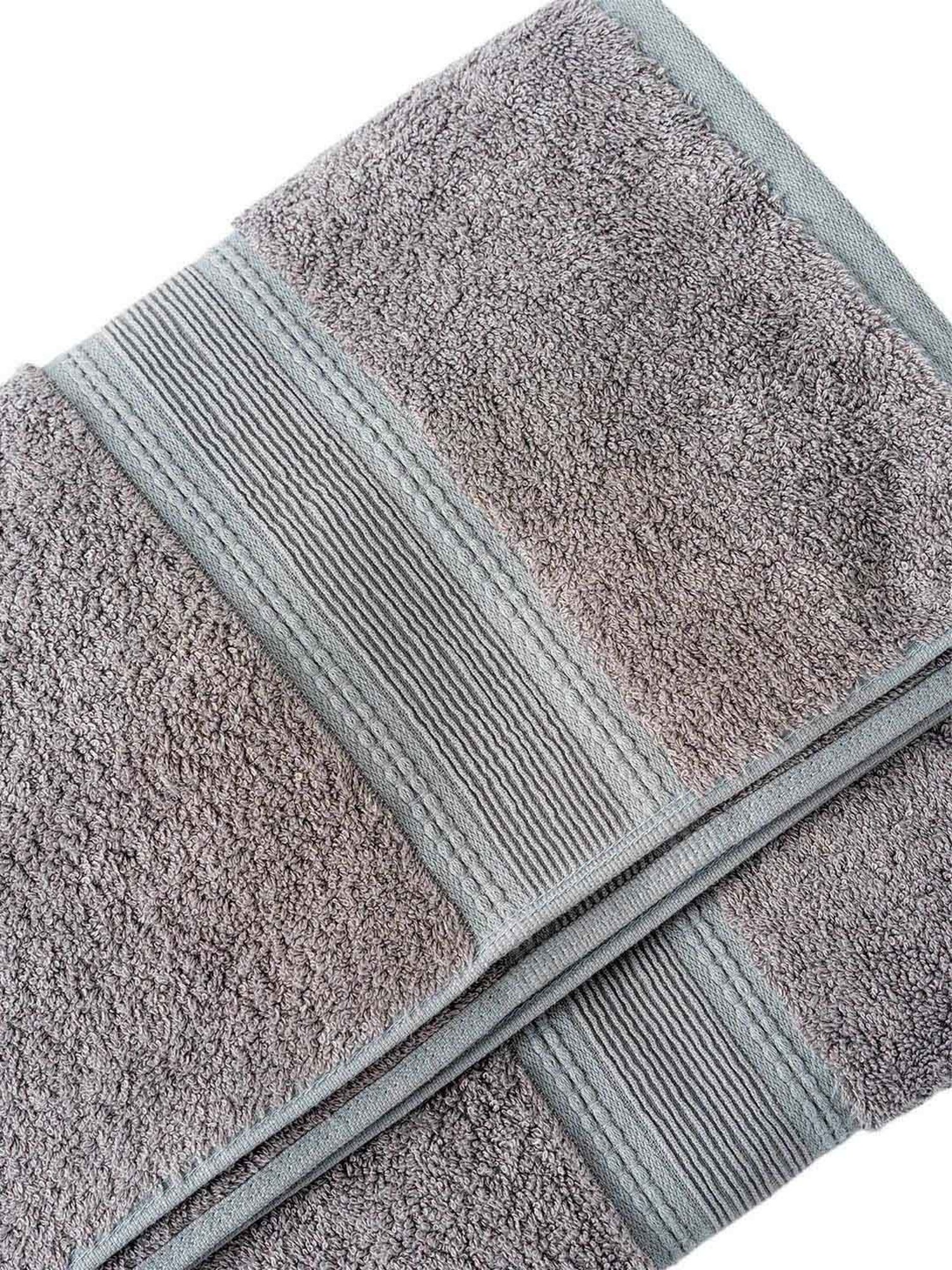 DDecor Grey 650 GSM Bamboo Ecofriendly Bath Towel