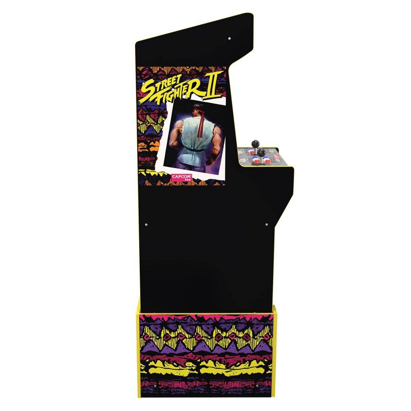 Arcade1Up Capcom Street Fighter II Home Arcade with Riser