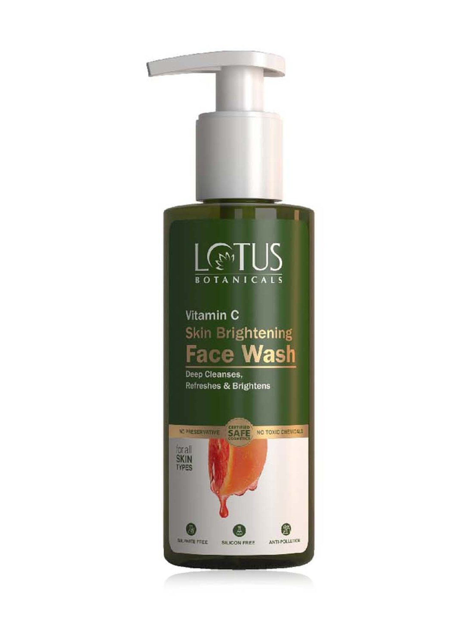 Lotus Botanicals Vitamin C Skin Brightening Face Wash - 180 ml