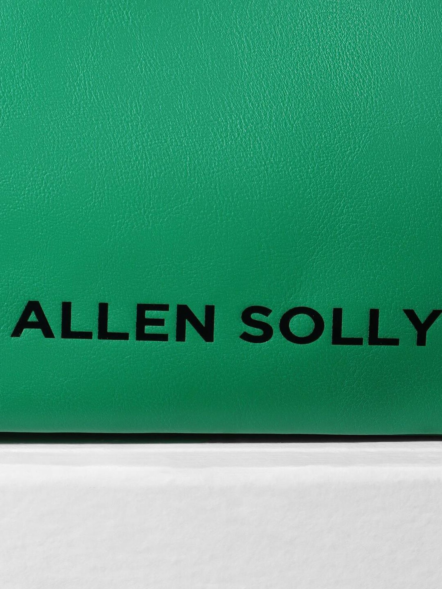 Allen Solly Green Logo Medium Sling Handbag