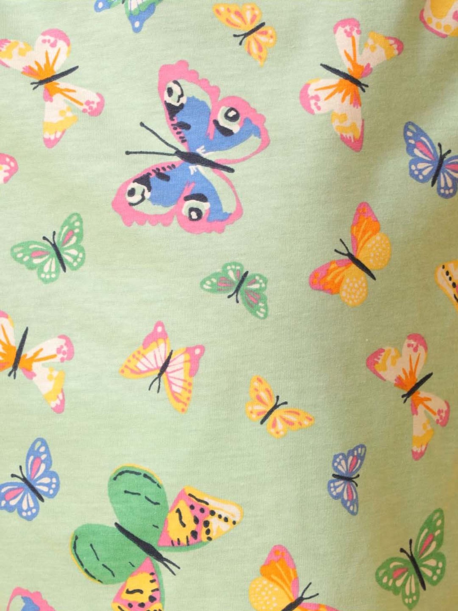 Anthrilo Kids Green Cotton Printed T-Shirt & Short