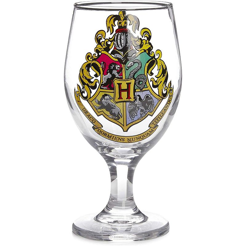 Paladone Products Ltd. Harry Potter Hogwarts Crest Color Change 14oz Water Glass
