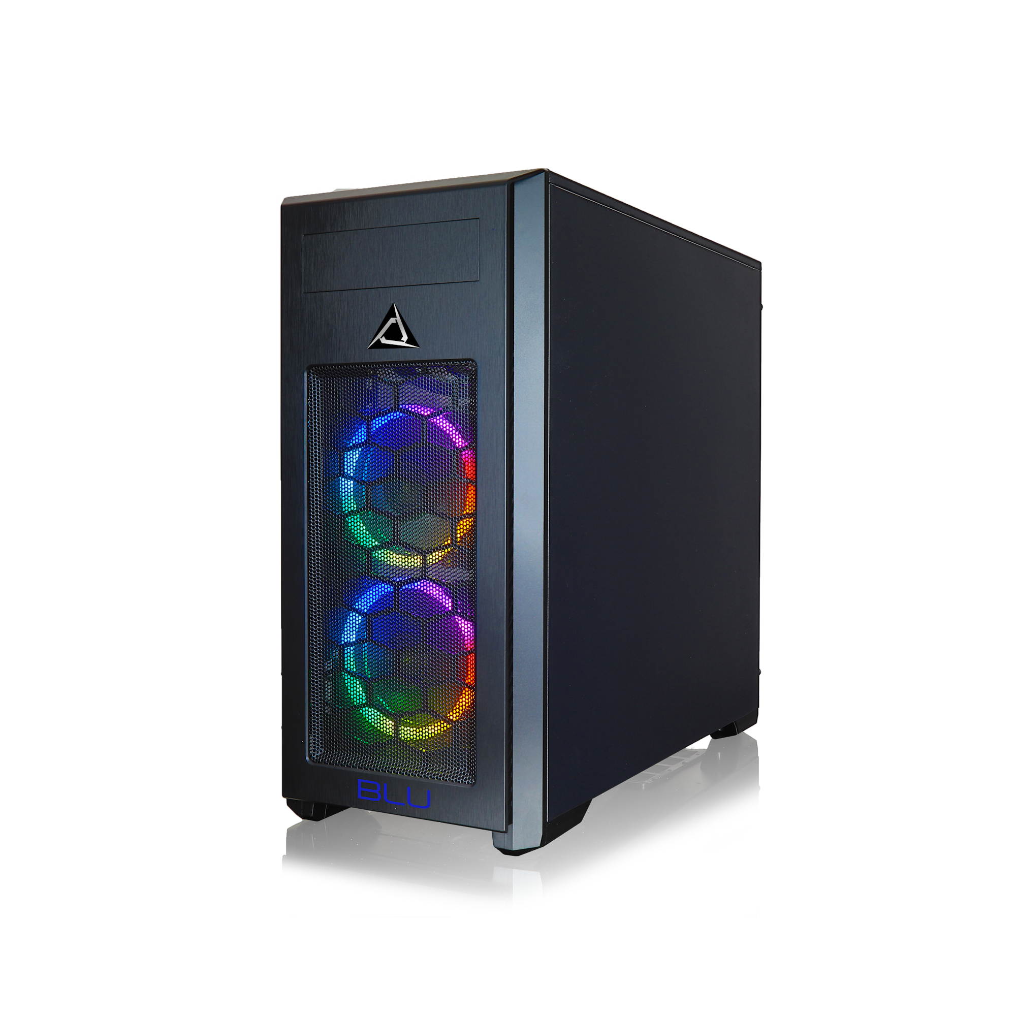 Cybertron BLU-Print Workstation,AMD Ryzen Threadripper 2950X 16-Core 3.5GHz,64GB DDR4 3200MHz, Dual Quadro RTX 4000 8GB Graphics cards,1TB NVMe M.2 + (4) 1TB SSD Raid 10, Win10 PRO