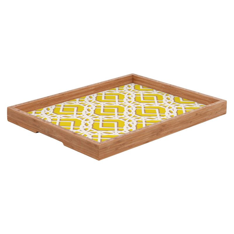 17" x 14" Acrylic June Journal Minimalist Lines Tray - society6