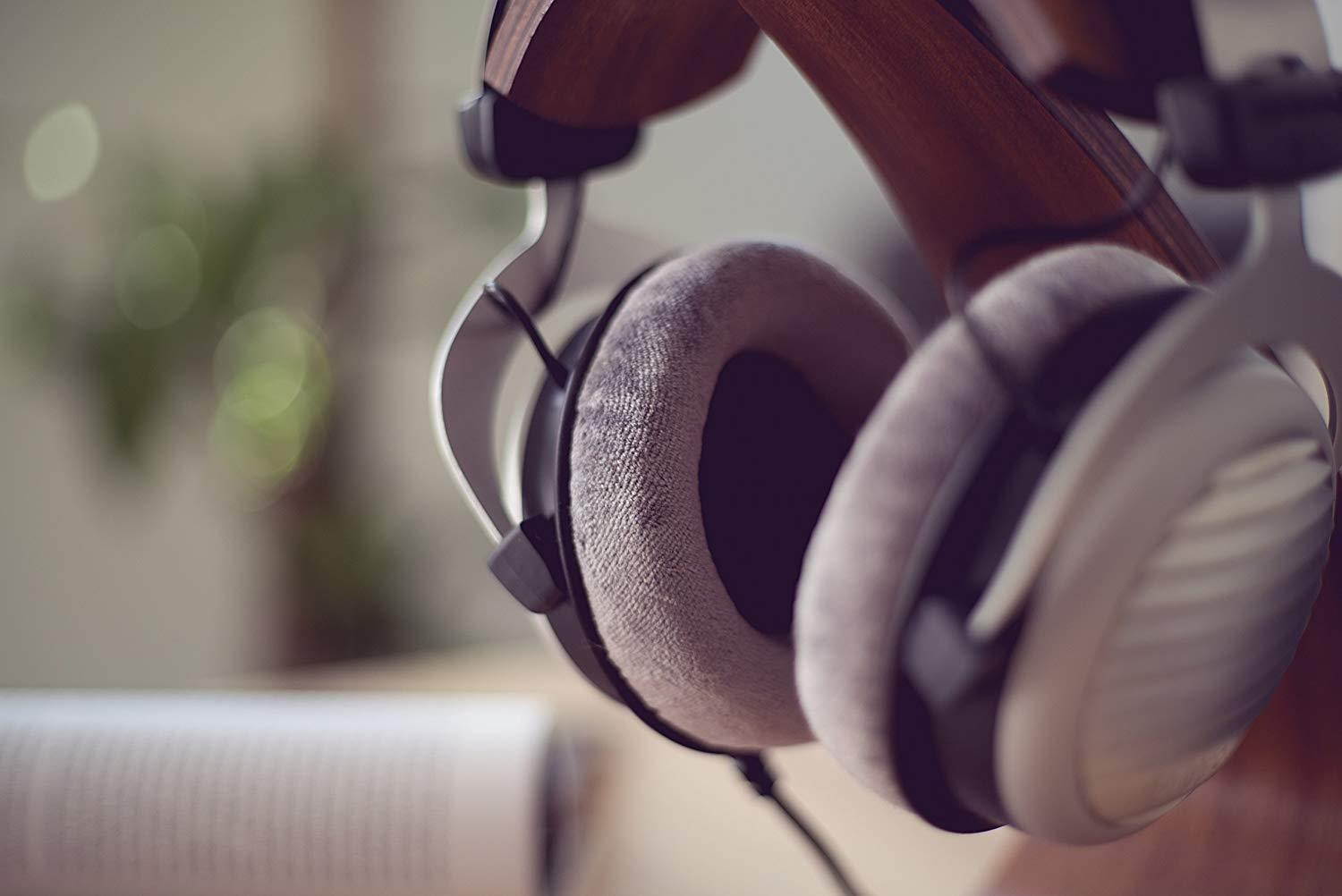 beyerdynamic EDT 990 V ear pad set velour silver grey