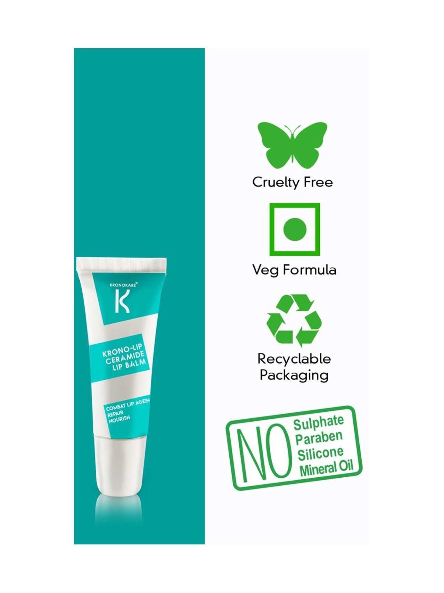 Kronokare Krono Lip Ceramide Enriched Lip Balm - 10 ml