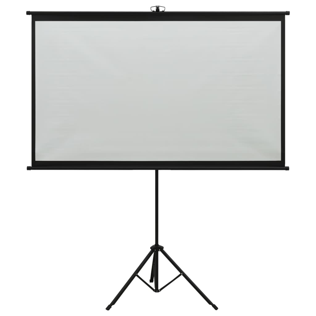 vidaXL Projection Screen with Tripod 60" 16:9 Home Theater Screen Presentation
