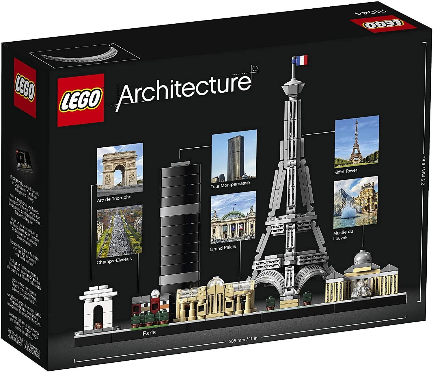 LEGO Architecture Skyline Collection 21044 Paris Building Kit (694 Piece)