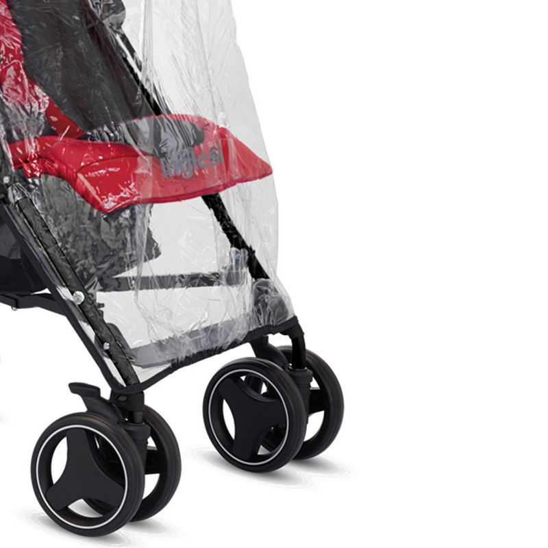 Inglesina A096GG85N Baby Infant Washable Net Stroller Rain Cover and Plastic Canopy Protector to Keep out Bugs, Dust, Wind, and Rain, Transparent