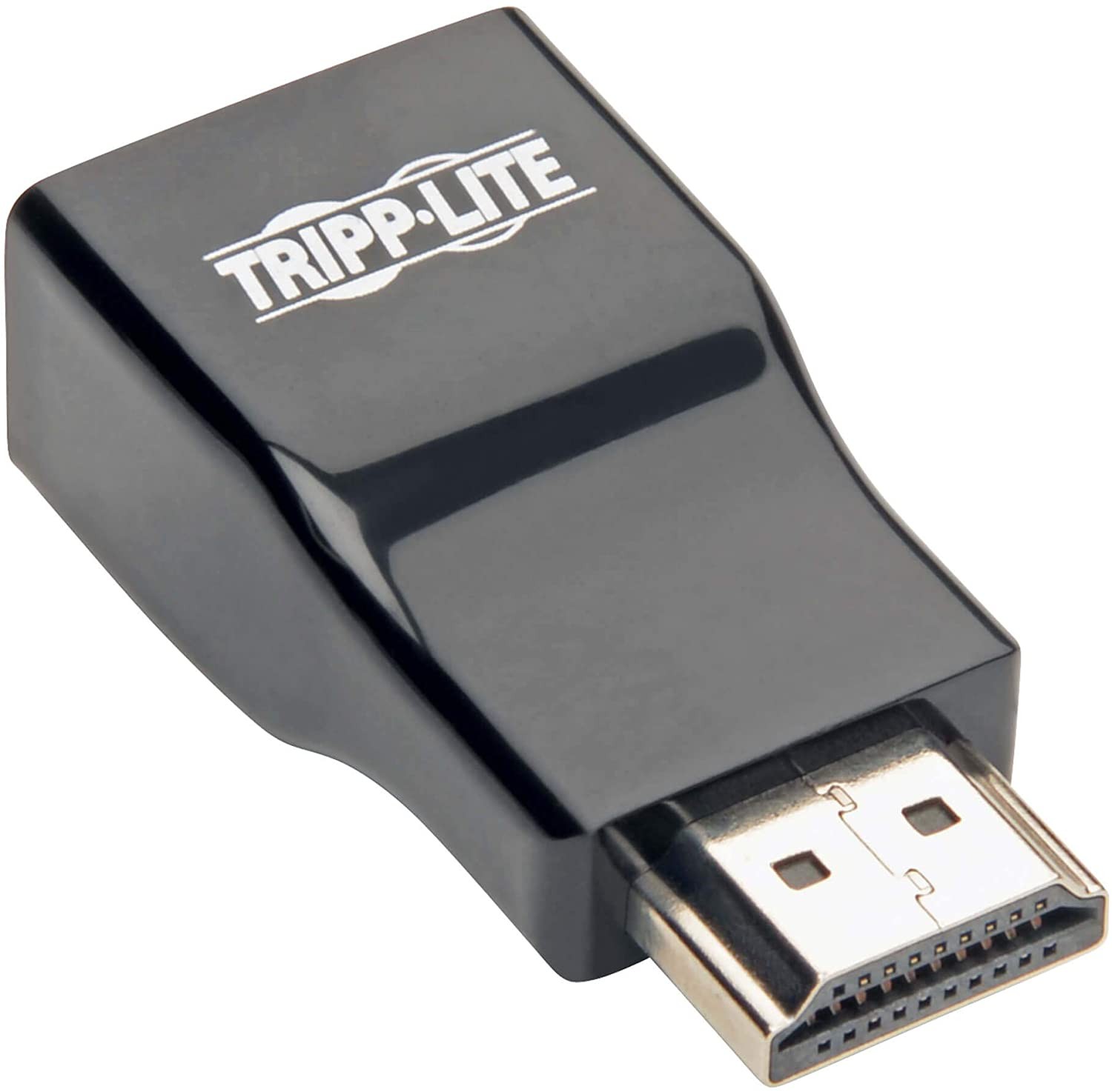 Tripp Lite HDMI to VGA Adapter 3.5mm Audio Port 1080p Video Built-In 6 HDMI cable for use with Computers Laptops Chromebooks Raspberry Pi Projectors & More (P131-06N) Black