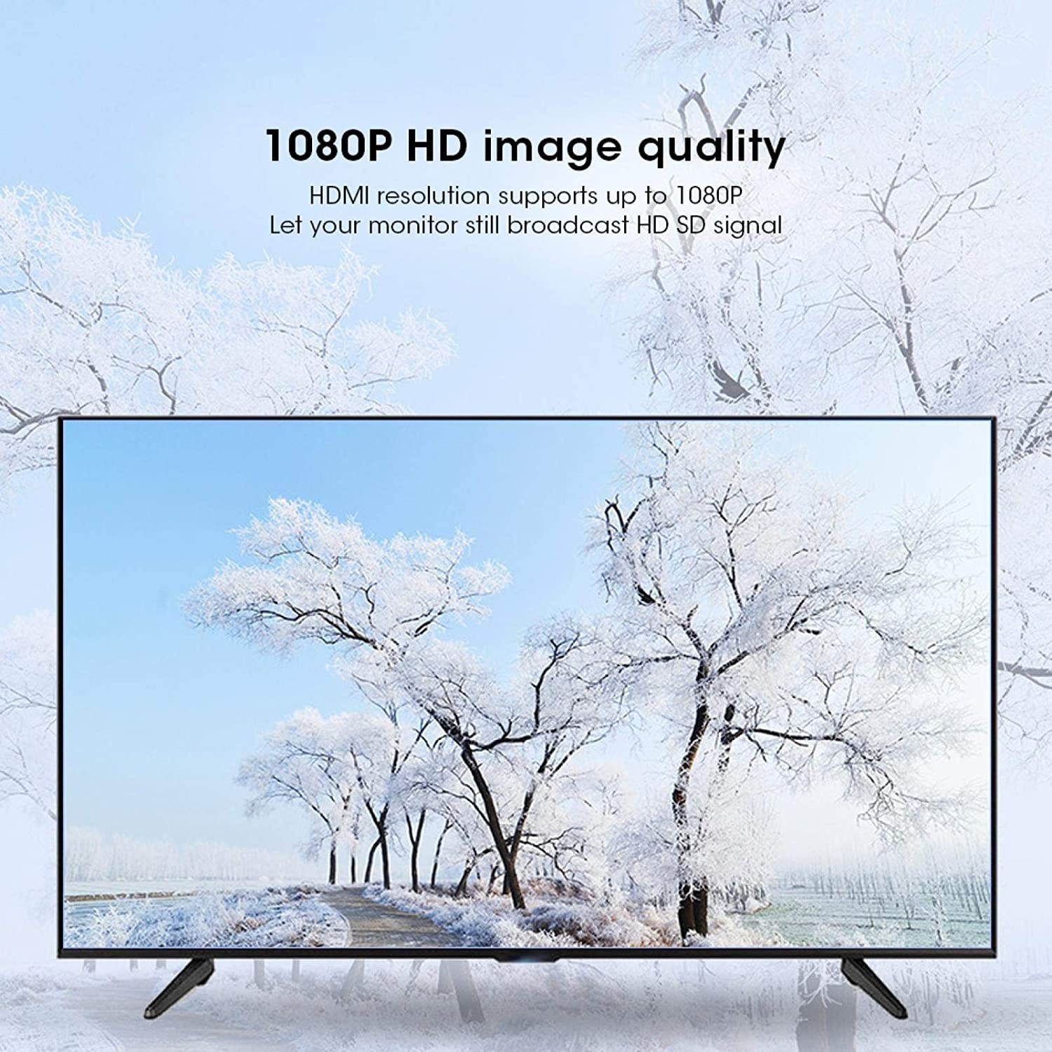 chenggong HDMI to SDI Box Adapter Solar Battery SDI to HDMI Converter for Indoor Emergency Lights Motorcycles Vegetable(U.S. regulations)