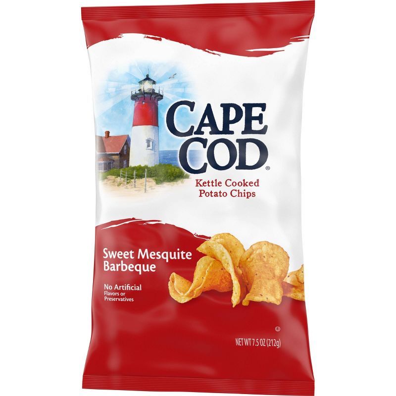 Cape Cod Sweet Mesquite BBQ Flavored Kettle Cooked Potato Chips - 8oz