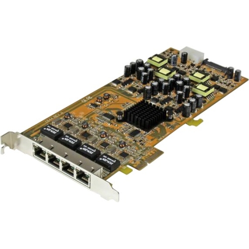 Digium 1TE435BF Four (4) Span Digital T1/E1/J1/Pri PCI-Express X1 Card