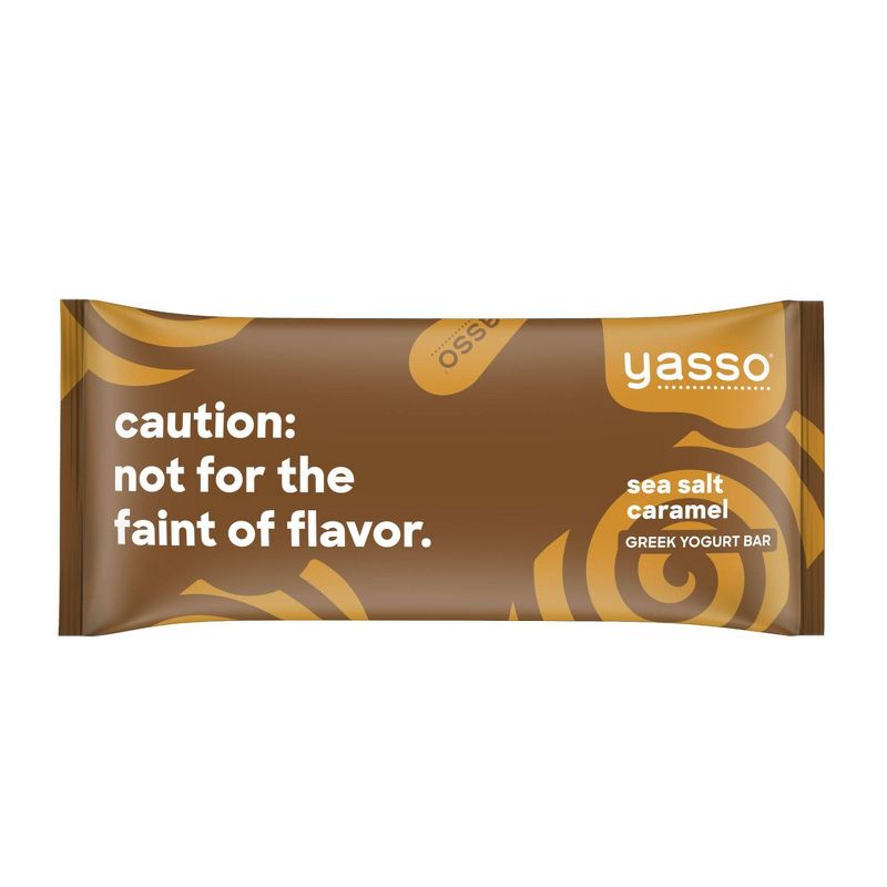 Yasso Frozen Greek Yogurt - Sea Salt Caramel Bars - 4ct