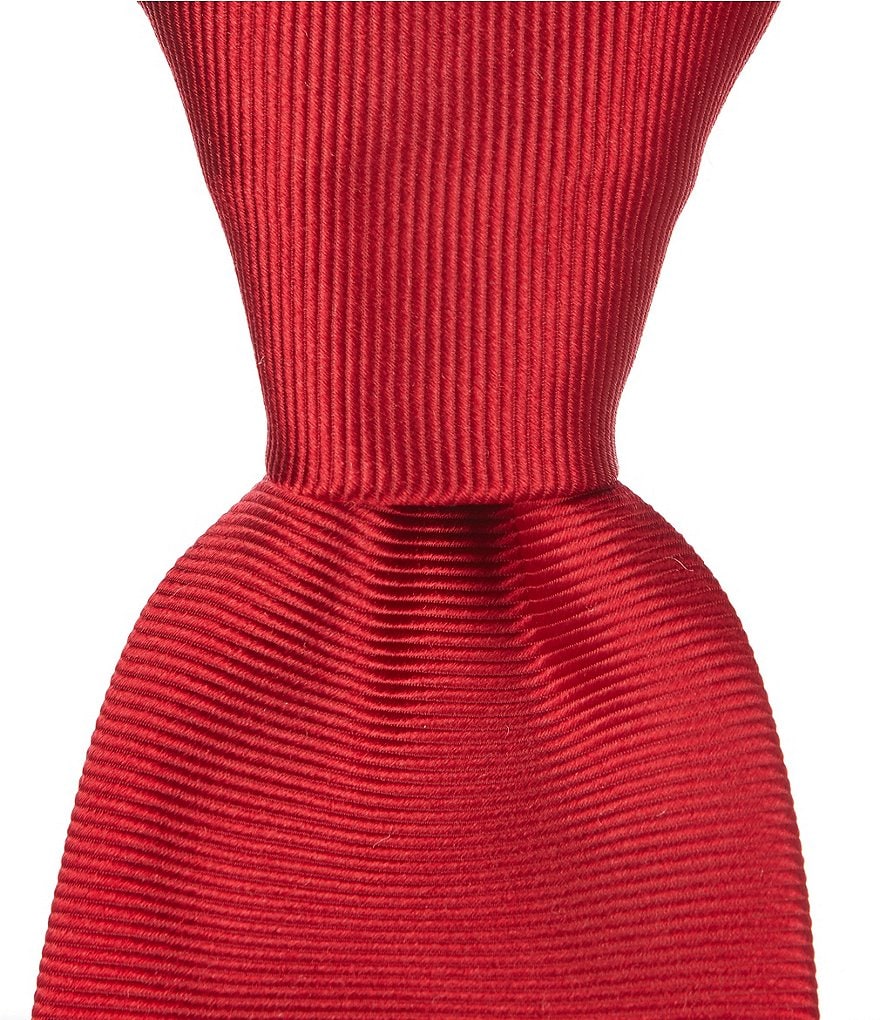 Cremieux Tulle Solid Traditional 3 1/4#double; Silk Tie