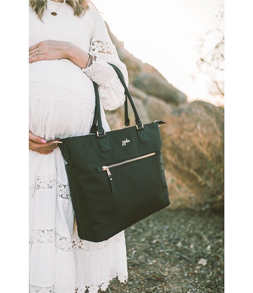 Ju-Ju-Be Eco Leather Zip Top Tote Bag