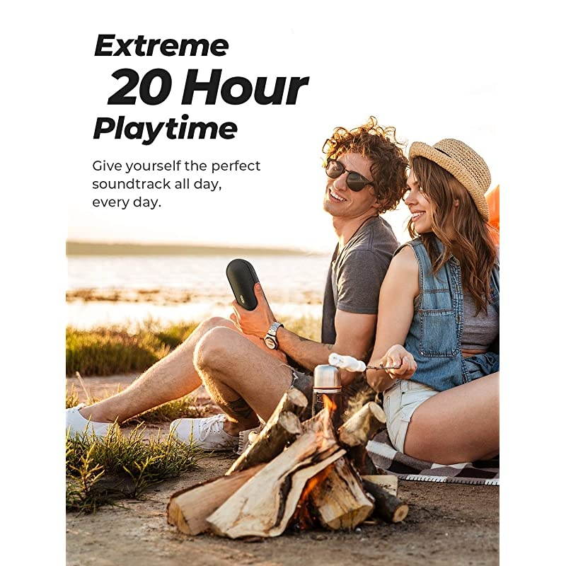 MaxSound Plus Portable Bluetooth Speaker, 24W Wireless Speaker with Powerful Louder Sound, Exceptional XBass, IPX7 Waterproof, 20-Hour Playtime, 100ft Bluetooth Rang for Party, Travel, Outdoor