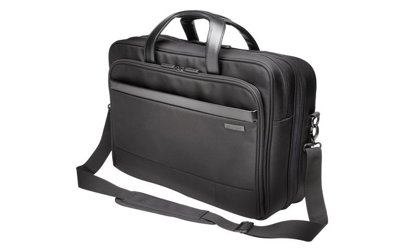 Kensington Contour Carrying Case (Briefcase) for 17" Notebook - Puncture Resistant, Water Resistant, Drop Resistant - 1680D Ballistic Polyester