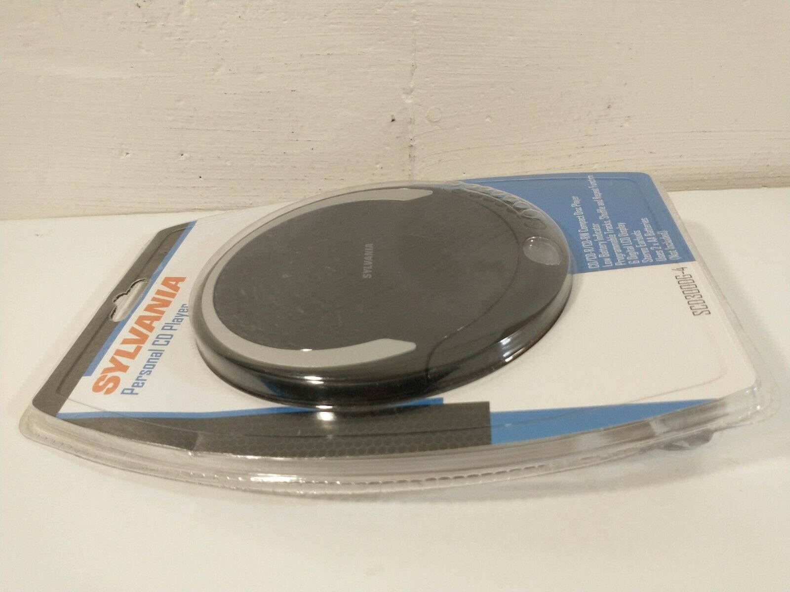 Sylvania Personal CD Player With Stereo Earbuds Programmable LCD Display