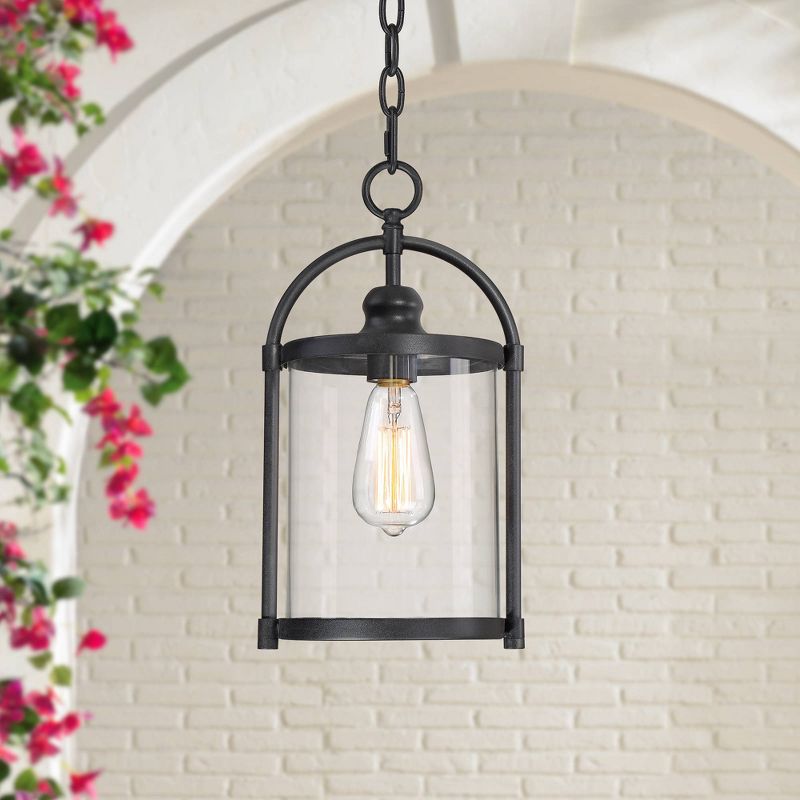 Bel Air Lighting Outdoor Hanging Pendant Black