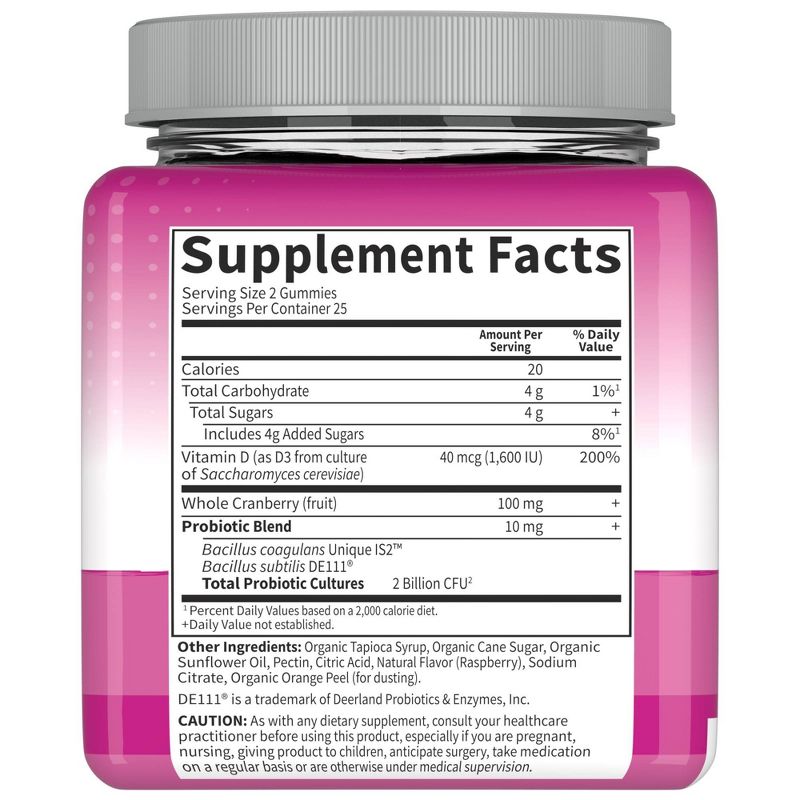 Garden of Life Dr. Formulated Women's Probiotic Digestive + Immune Gummy - 50ct