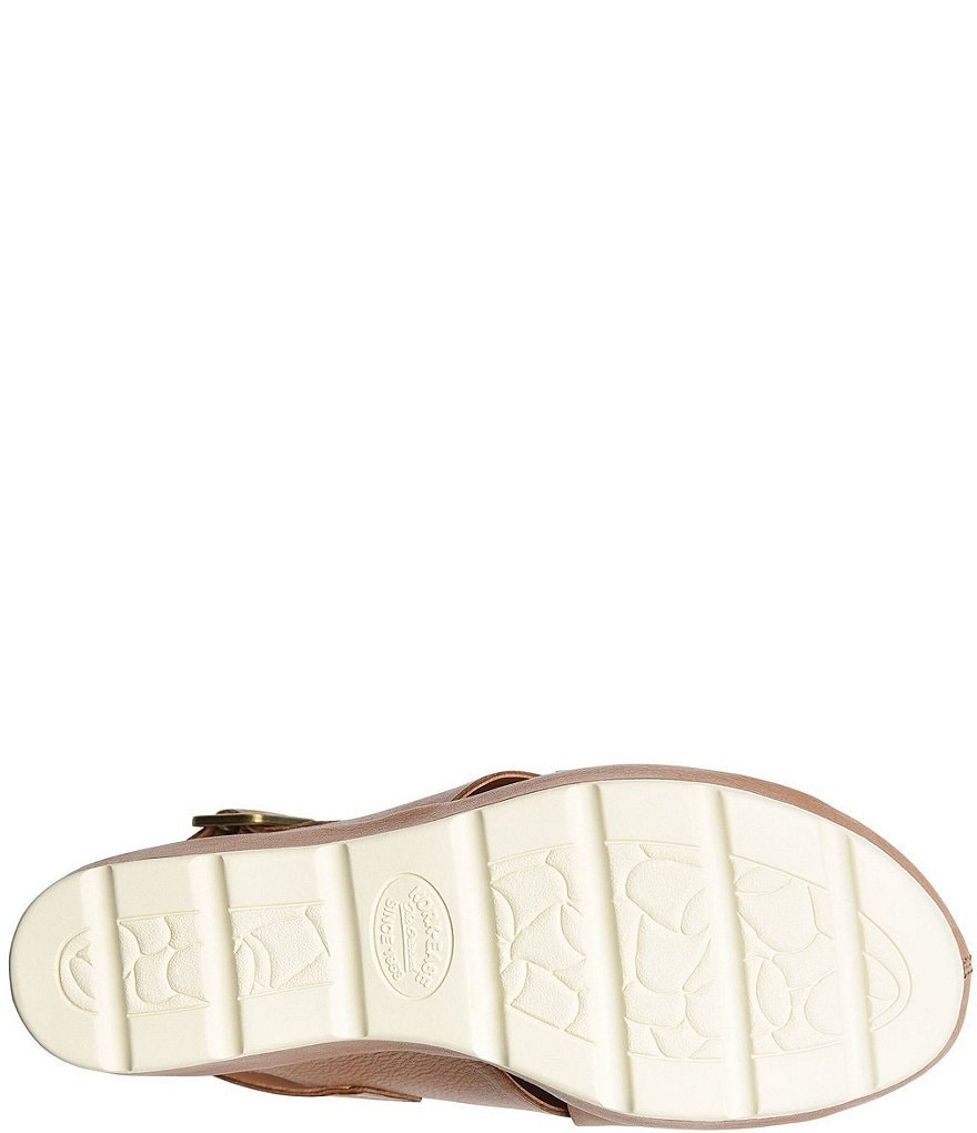 Kork-Ease Chloe Leather Slingback Wedge Sandals