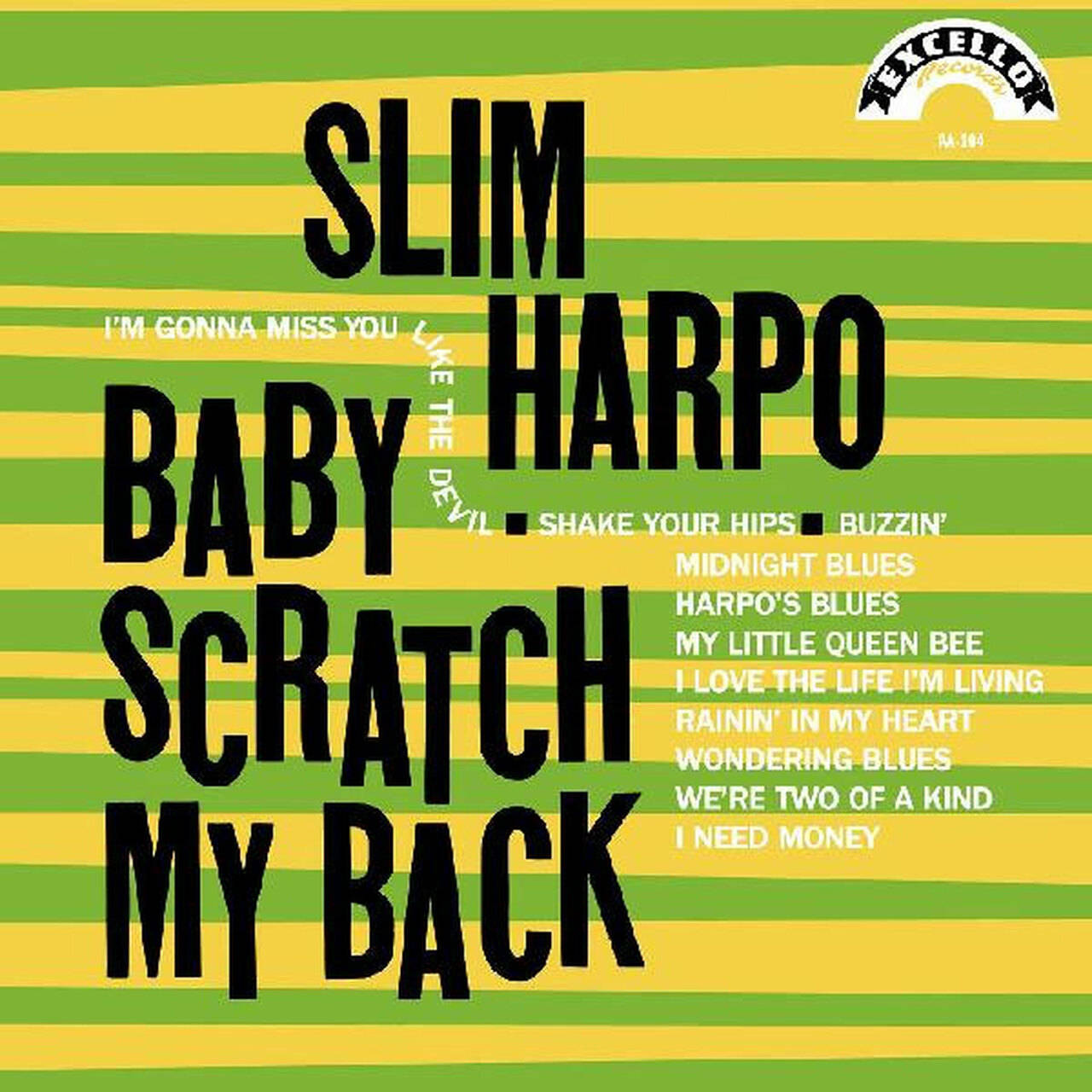 Slim Harpo Baby Scratch My Back Mono LP (Vinyl)