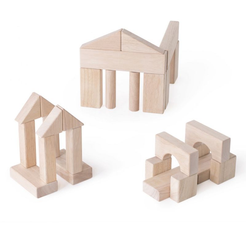 Guidecraft Wooden Unit Block Set C  - 84 Pcs