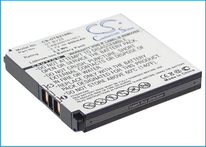 600mAh / 2.22Wh Battery For ALCATEL One Touch S215, One Touch S218, One Touch V212, OT-111,