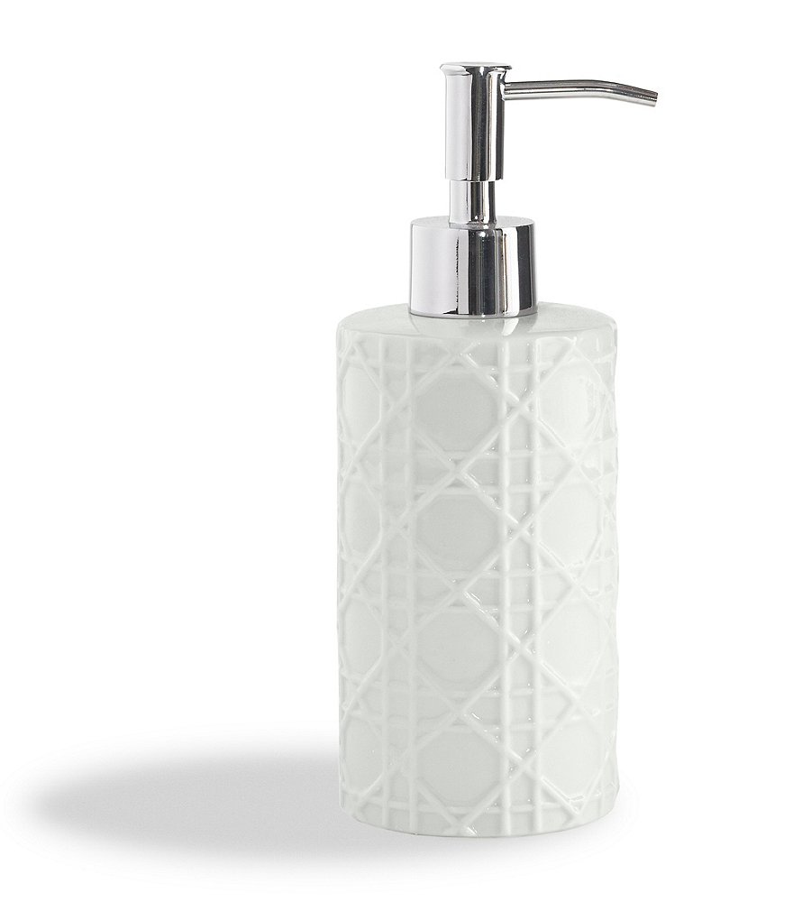 Kassatex Rattan Embossed Lotion Dispenser