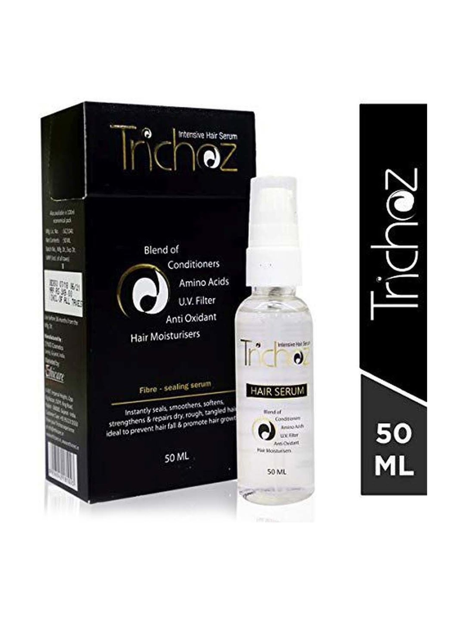 Trichoz Intensive Hair Serum - Pack of 4 (50 ml)