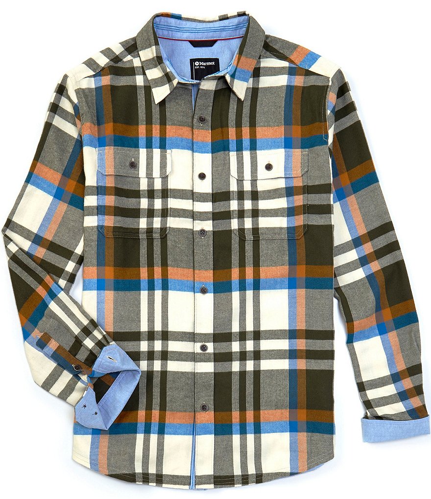 Marmot Del Norte Midweight Flannel Long-Sleeve Woven Shirt