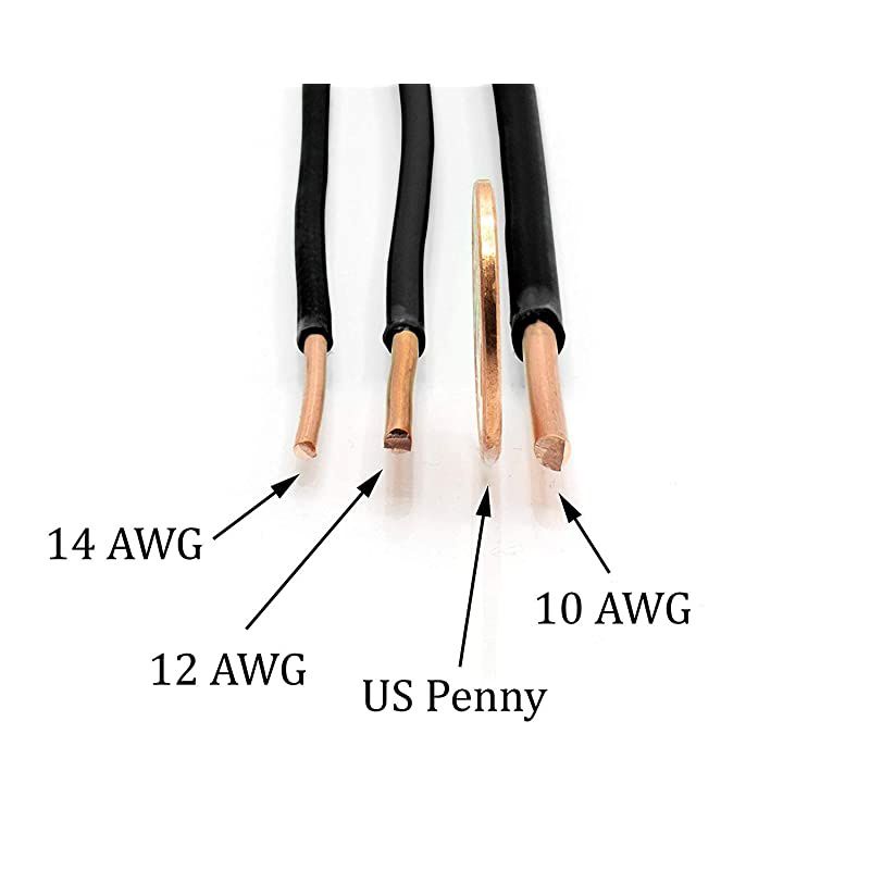 Solid Copper Grounding Wire Proudly Made in America Ground Protection Satellite Dish OffAir TV Signal UV Jacketed Antenna Electrical Shock 10 Gauge AWG THHN Black 150 FT