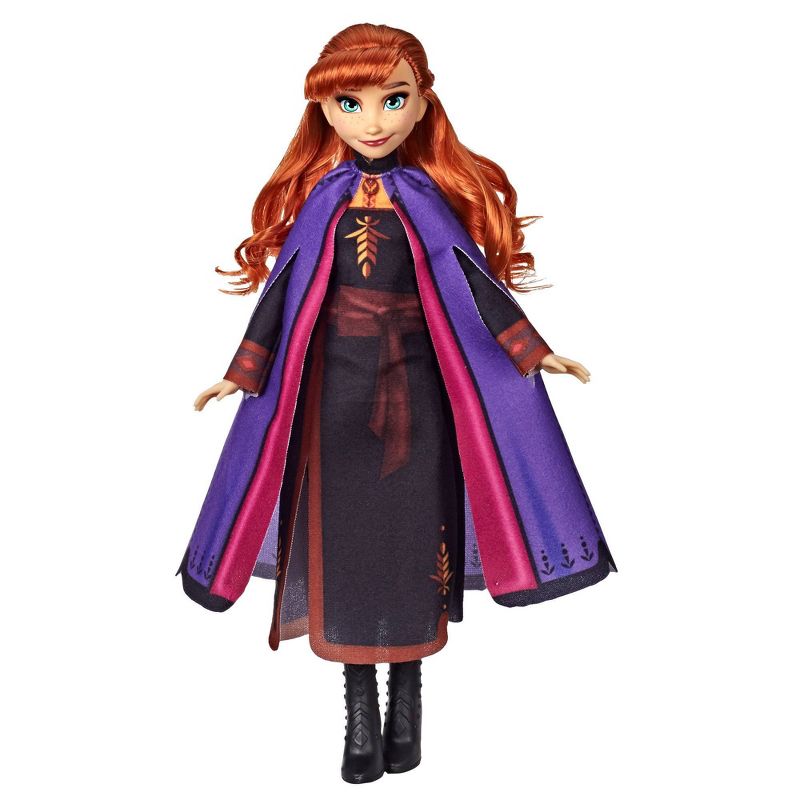 Disney Frozen 2 Anna Fashion Doll With Dress and Cape