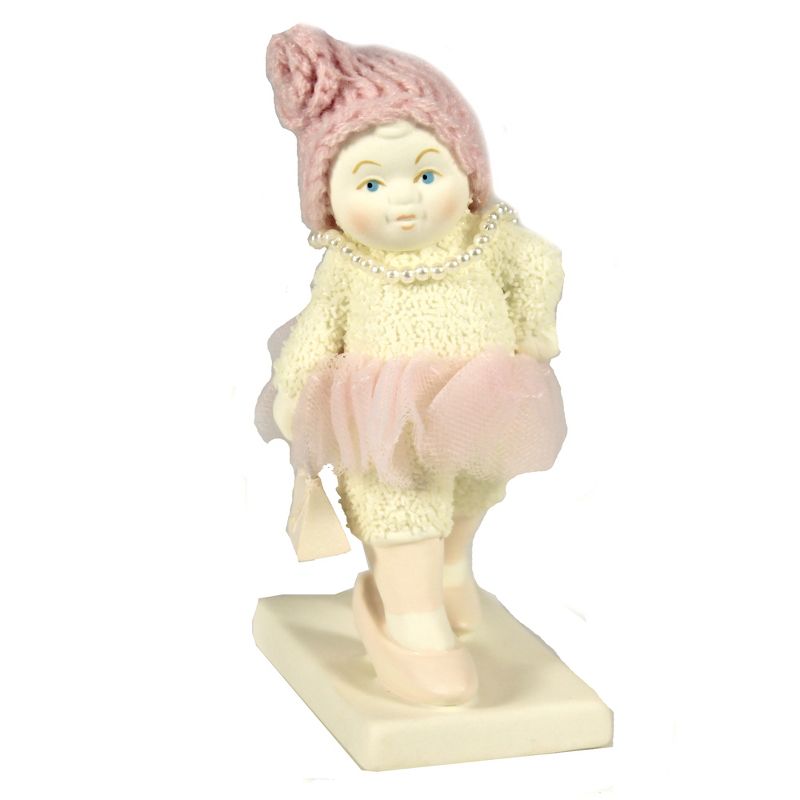 Dept 56 Snowbabies 4.75" Heels & Pearls Handbag Tutu  -  Decorative Figurines