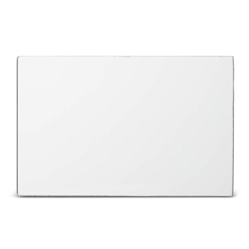 2 Pack Magnetic Locker Mirror with Rounded Corners, 4 x 6 inches Personal Makeup Mirror for School, Bathroom, Gym, Household Refrigerator