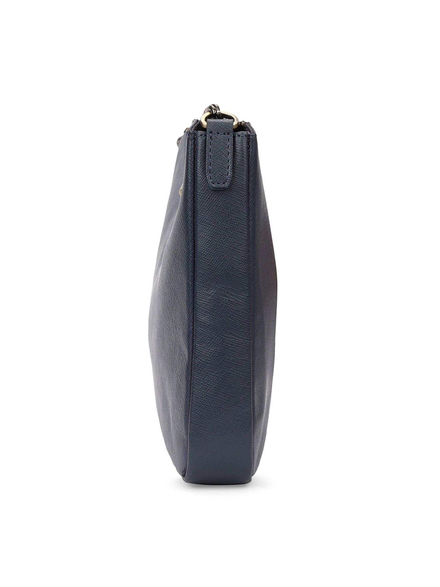 PERQUISITE STEPHANIE Blue Solid Small Sling Handbag