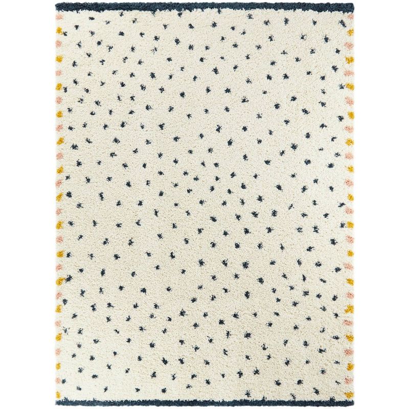 5'2"x7'2" Carmela Rug Blue/Ivory - SoHome