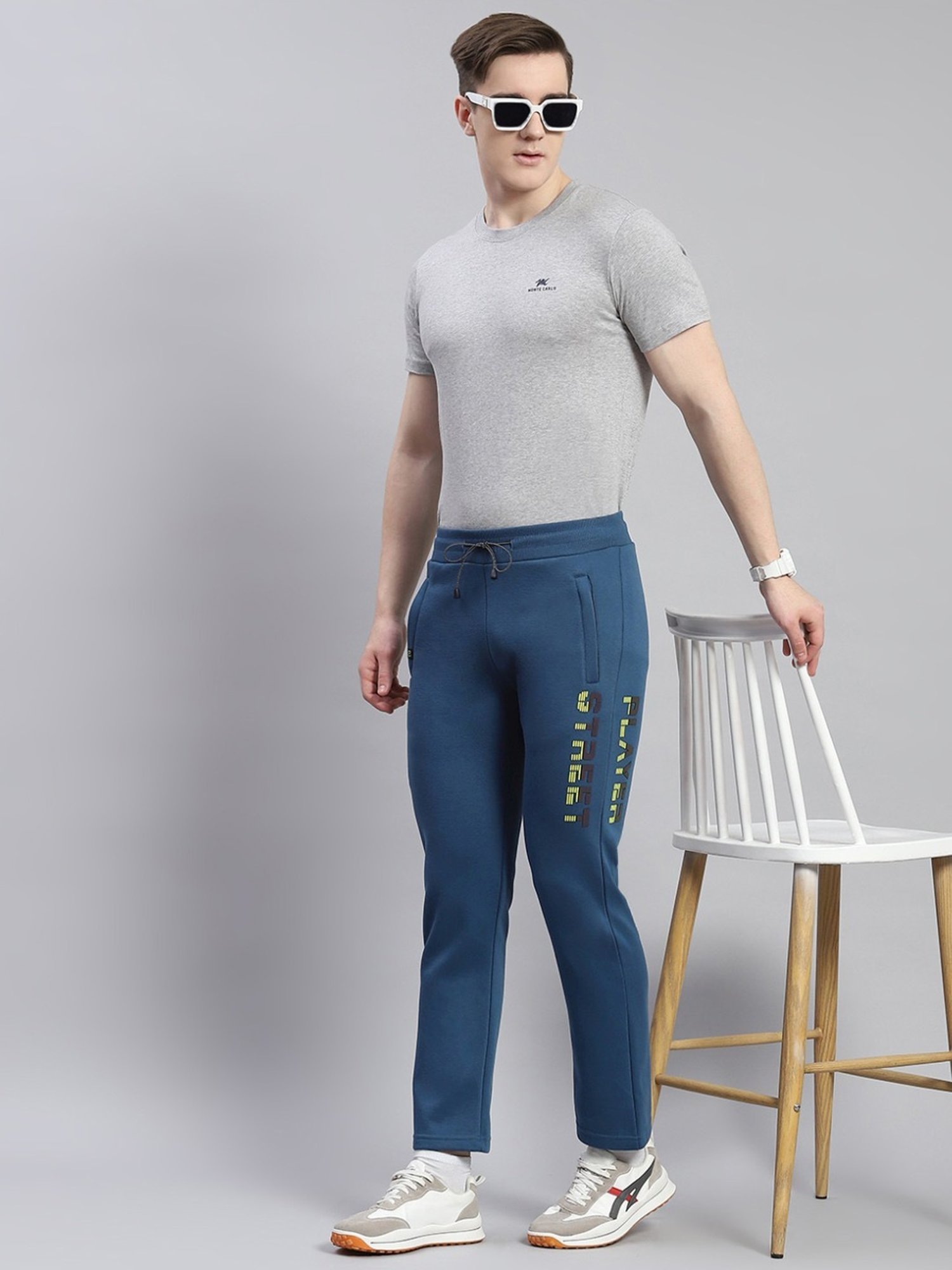 Parx Black Jogger Fit Joggers