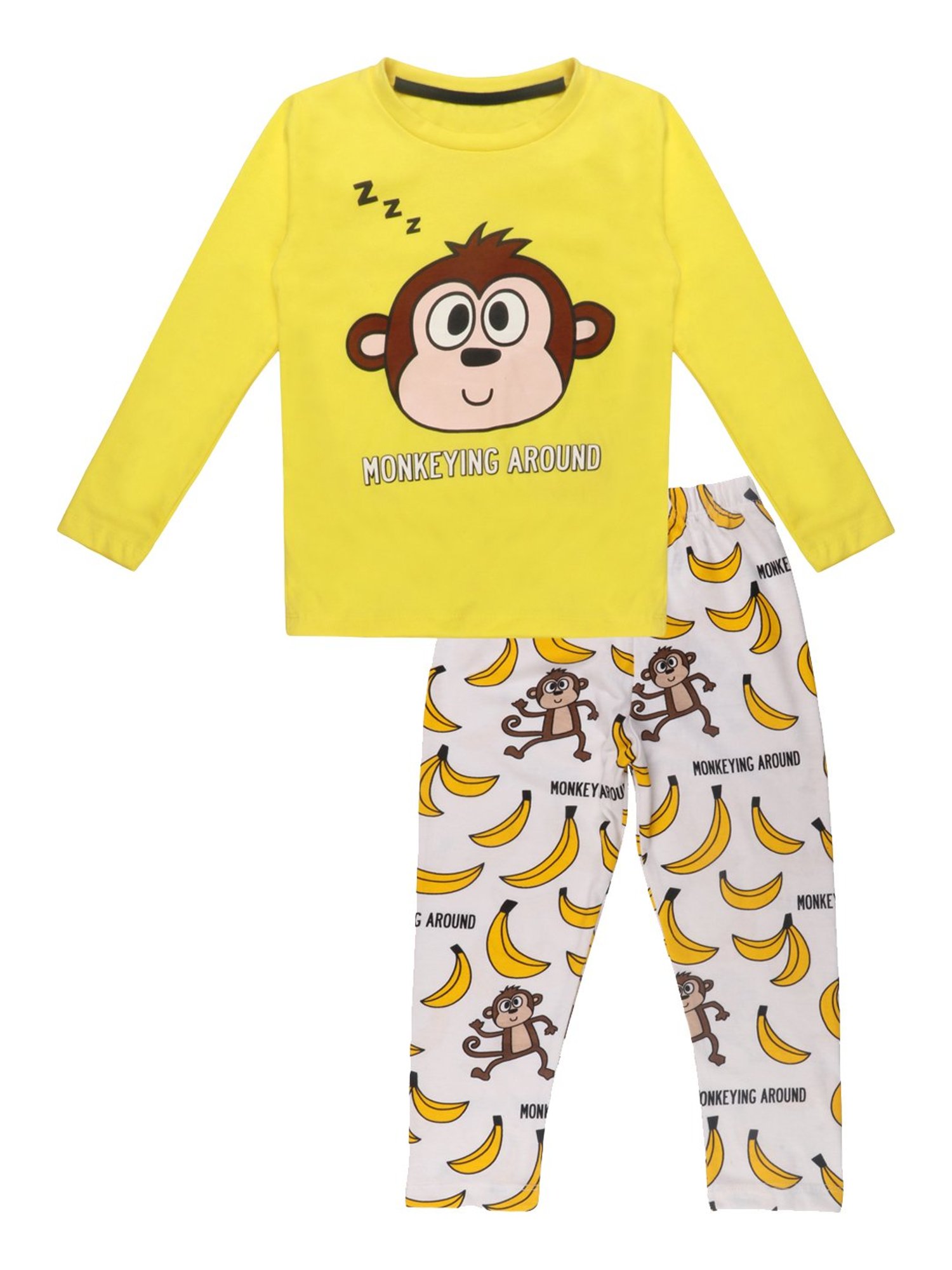 Nite Flite Boys Multicolor Cotton Printed T-Shirt & Pyjama