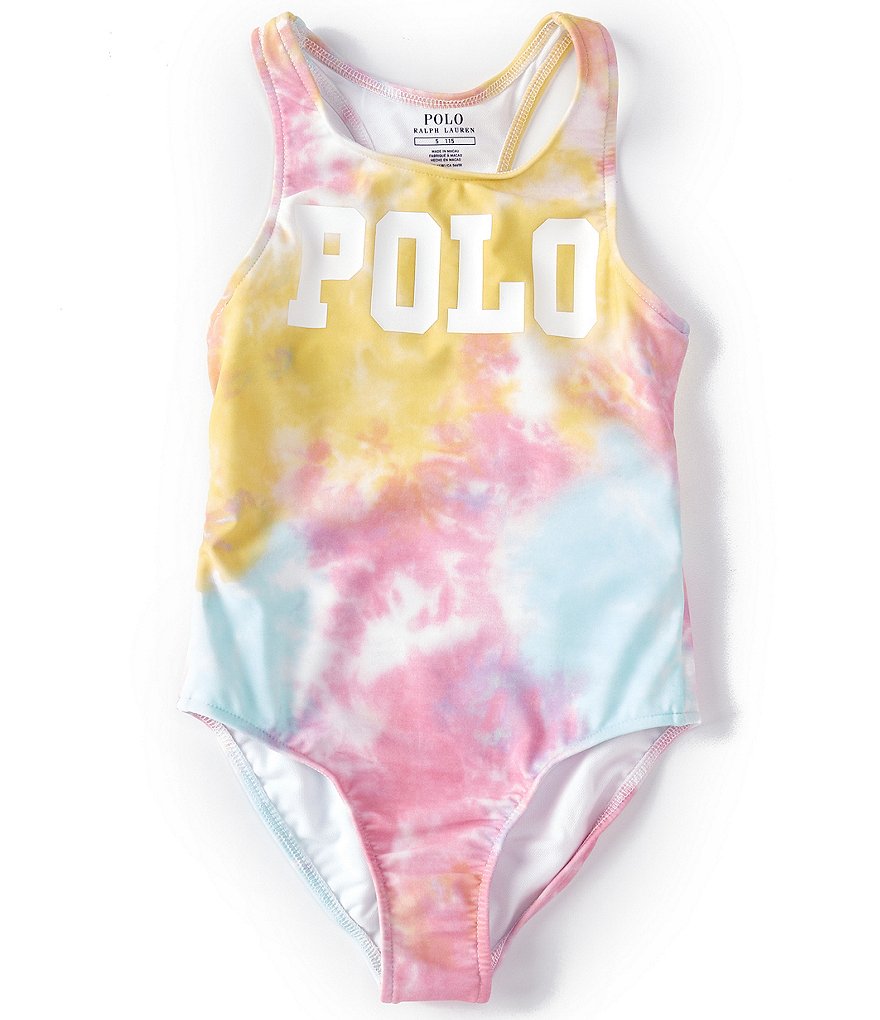 Tea Collection Little Girls 2-6 Printed Ruffled Tankini