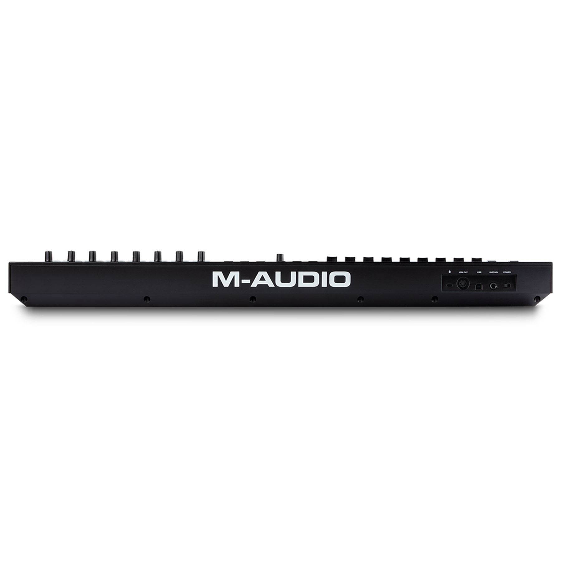 M-Audio Oxygen Pro 49 - 49 Key USB MIDI Keyboard Controller With Beat Pads, MIDI assignable Knobs, Buttons & Faders and Software Suite Included