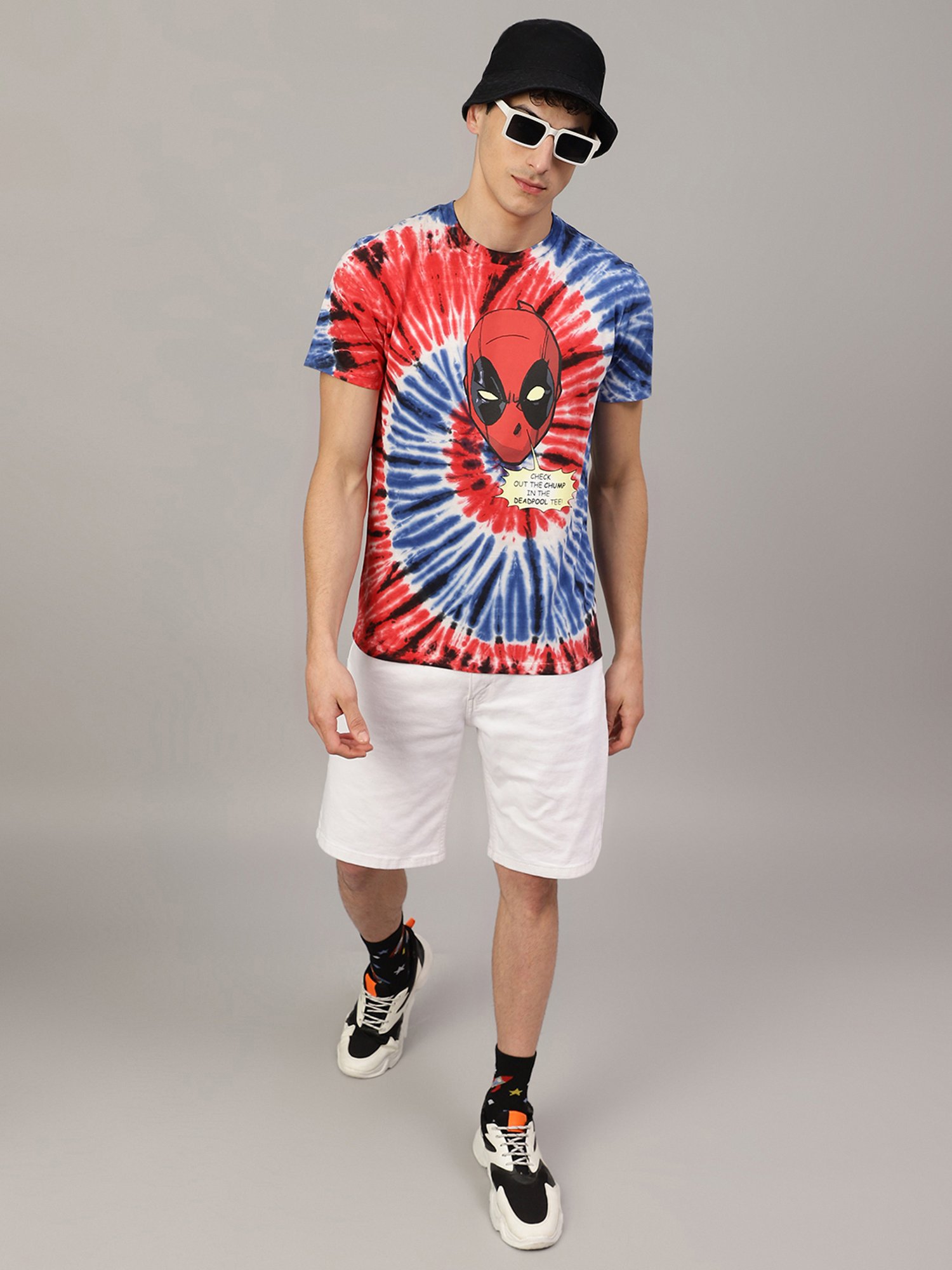 Free Authority Multicolor Regular Fit Avengers Printed Crew T-Shirt - Pack of 2